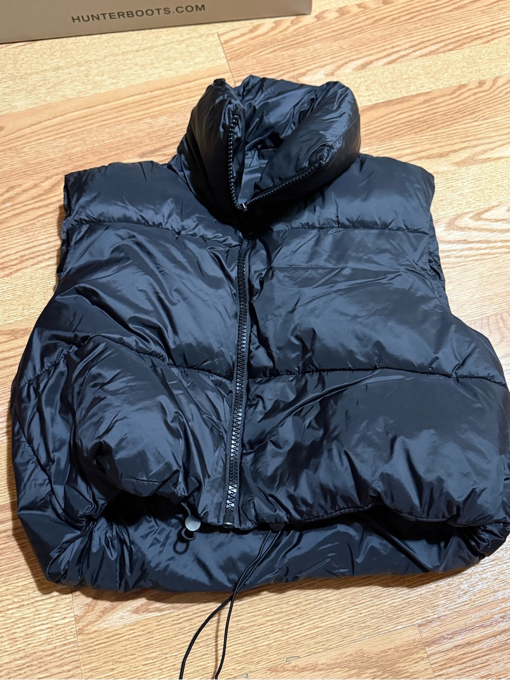 Women’s Black Puffer Vest Jacket - Lightweight Insulated